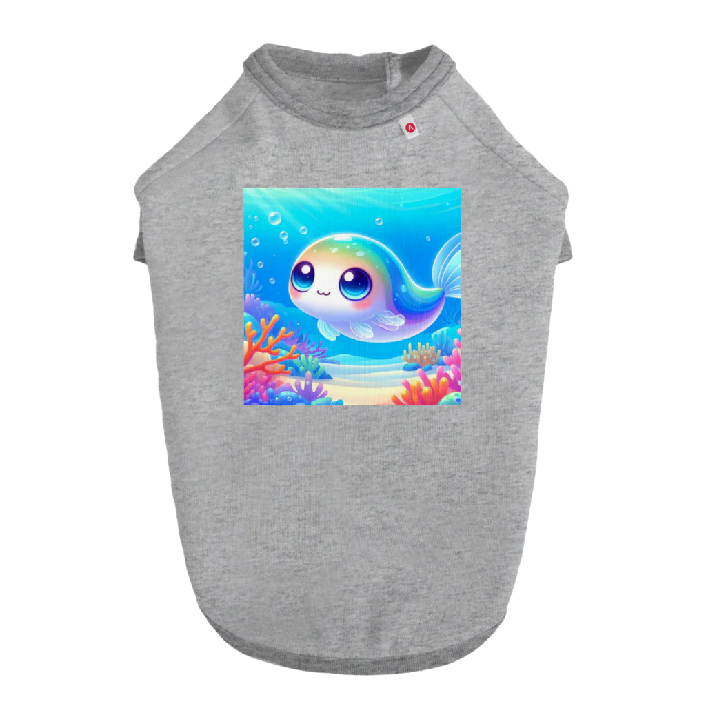 れいのキュートなお魚さんの冒険 ドッグTシャツ