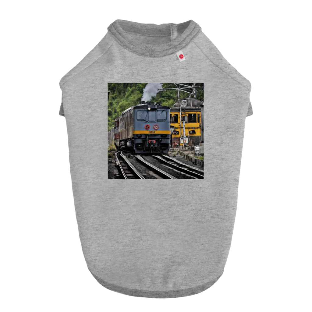 atoyuki_SHOPの鉄道デザイン　ato Dog T-shirt