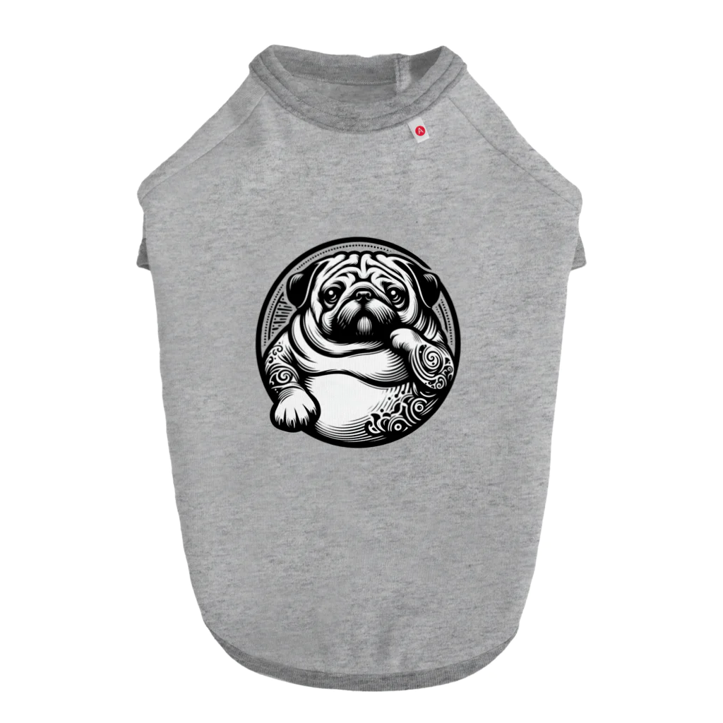 ブヒーズのPUGBOSS Dog T-shirt