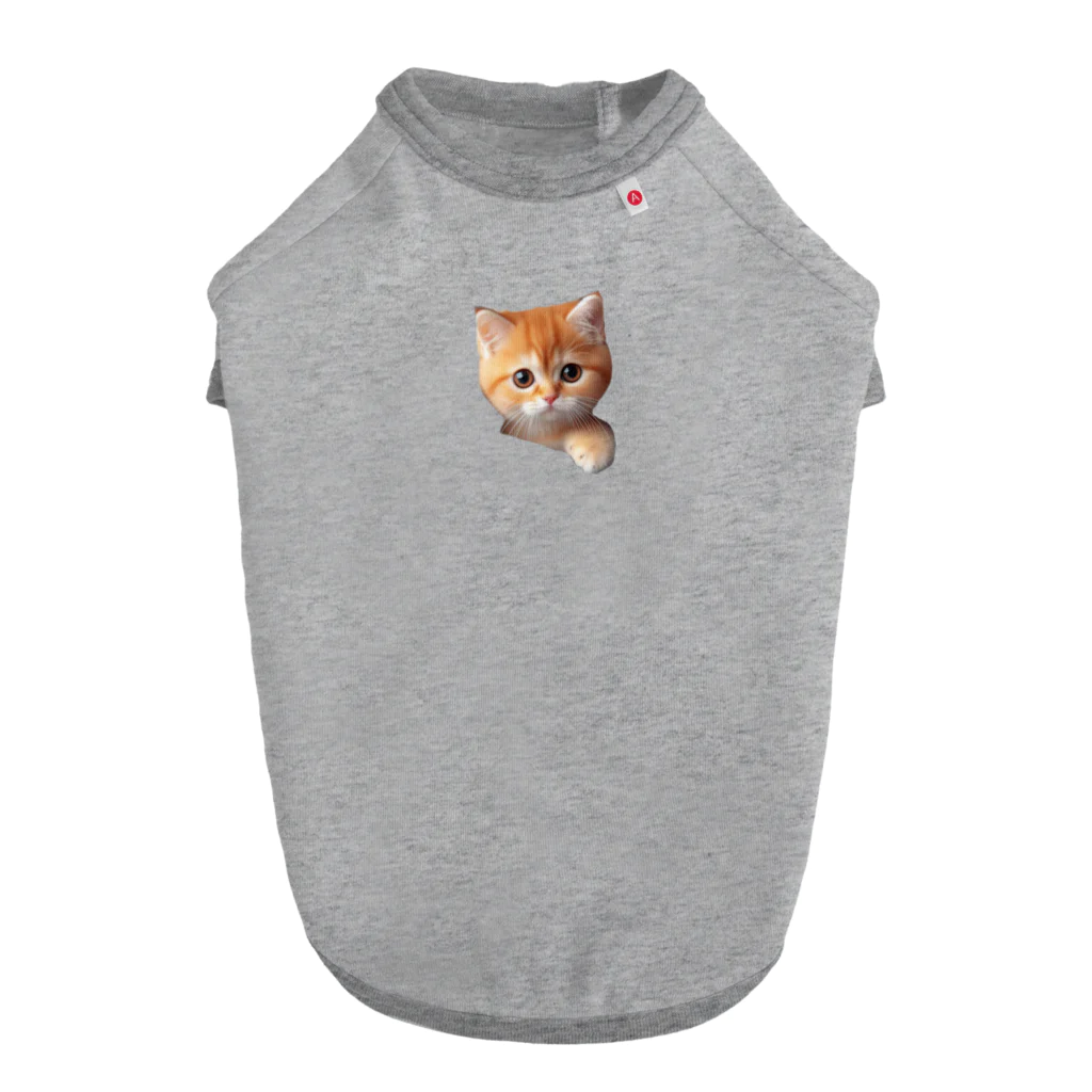 にゃんにゃんのねぇねぇ、遊ぼうにゃん！ Dog T-shirt