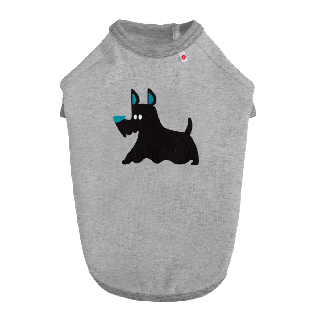 shibataasacoのくろいいぬ Dog T-shirt