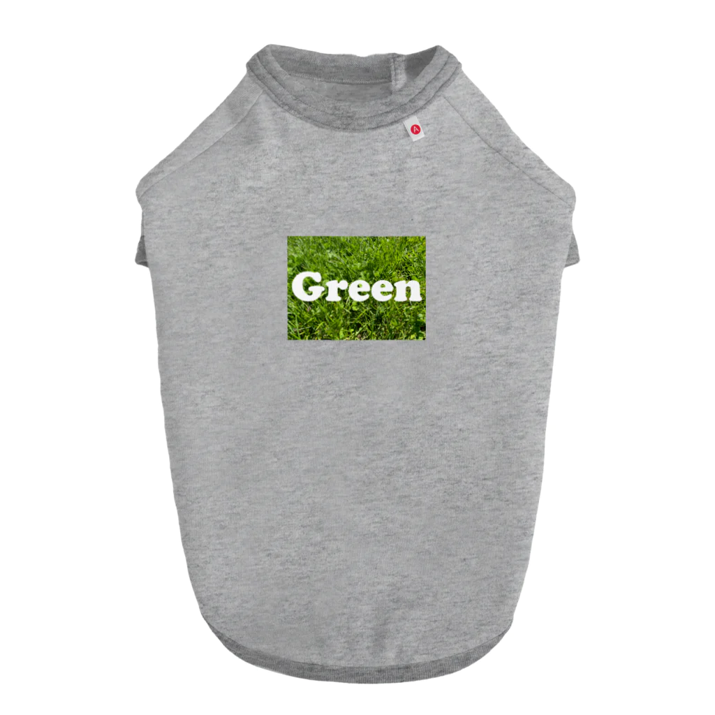 atelier_lapislazuliのGreen ドッグTシャツ