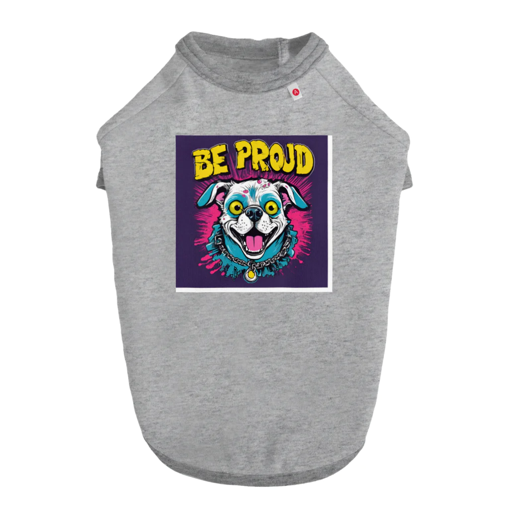 Be proudのBe proudわんちゃんバンドT Dog T-shirt