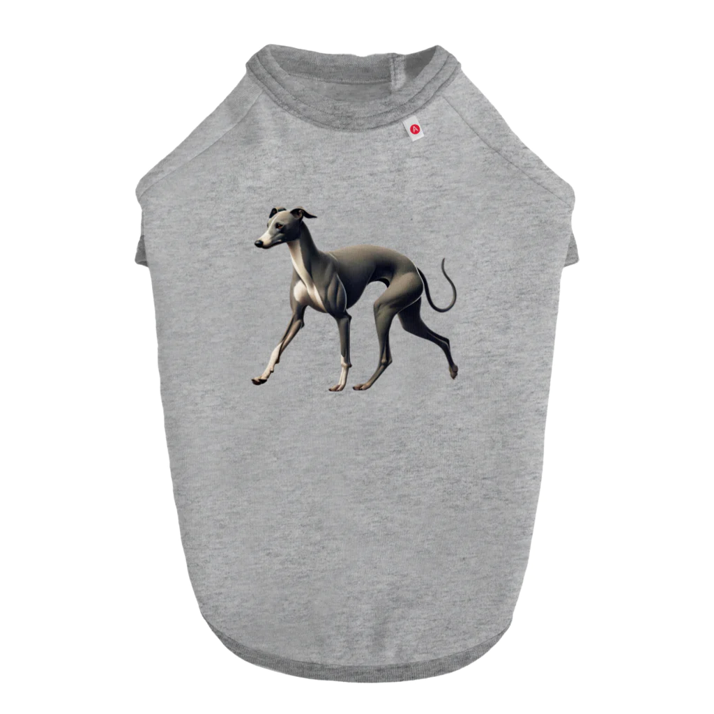 チェリモヤのイタリアン グレイハウンド 01 Dog T-shirt