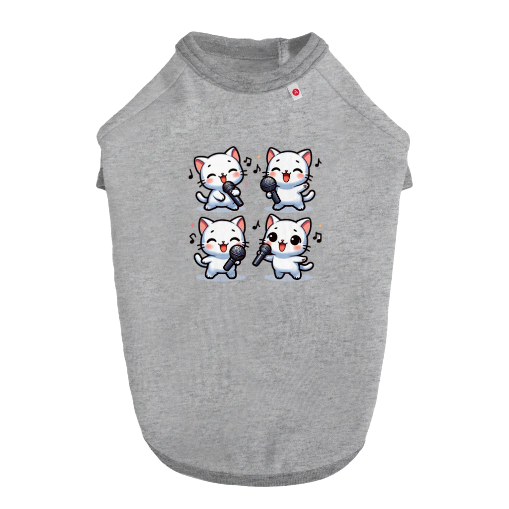 チェリモヤのねこコーラス 03 Dog T-shirt