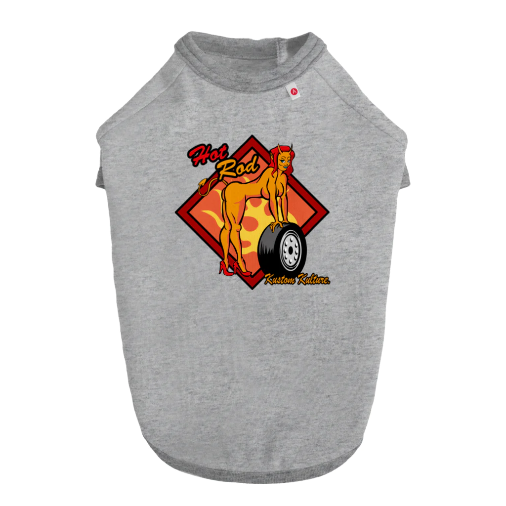 提供 tshopのHOT ROD Dog T-shirt