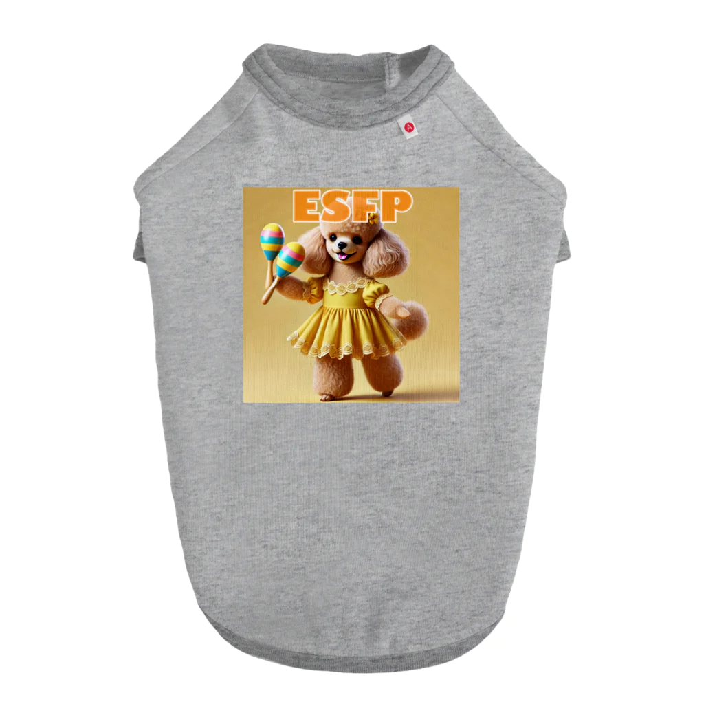 MsArtShopのESFPのトイプードル Dog T-shirt