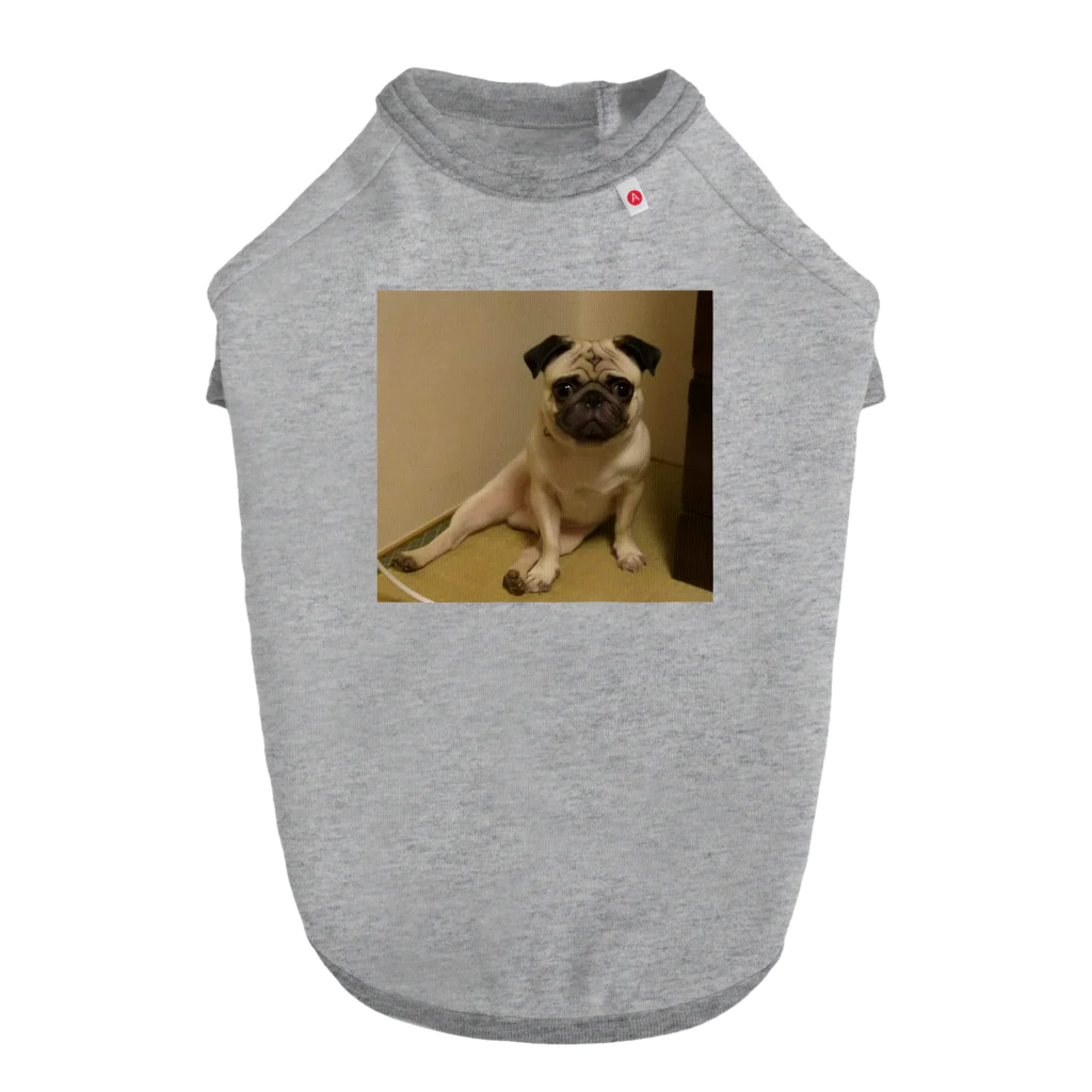 PaguparkのPugのぱぐお ドッグTシャツ