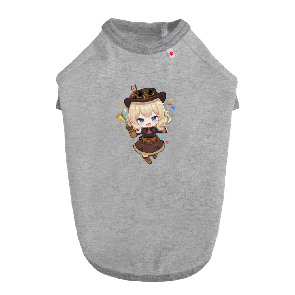 NO MAGIC RELIC HUNTERのNO MAGIC RELIC HUNTER #セレニウム ちゃんお祝い Dog T-shirt