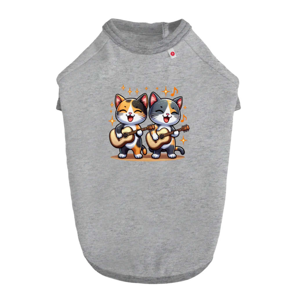 チェリモヤのねこコーラス 13 Dog T-shirt