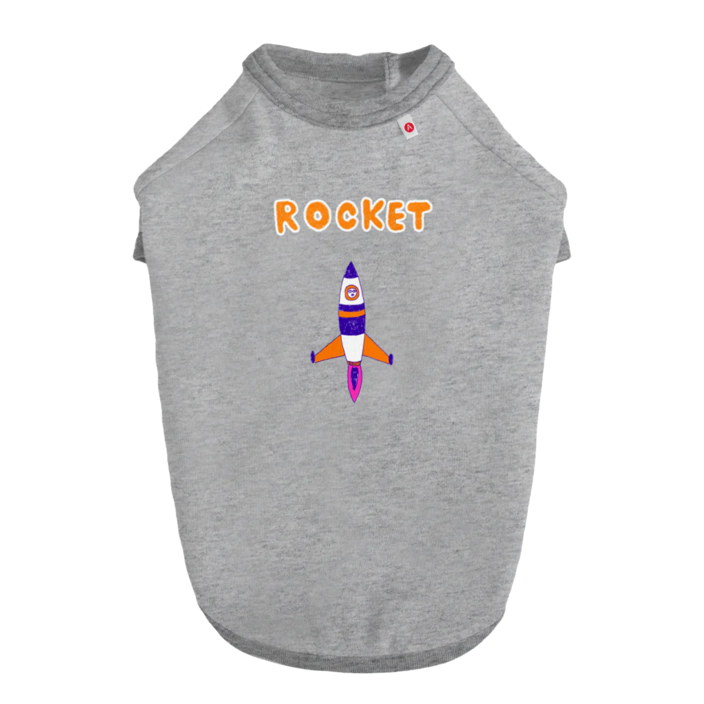 NIKORASU GOのロケット ドッグTシャツ