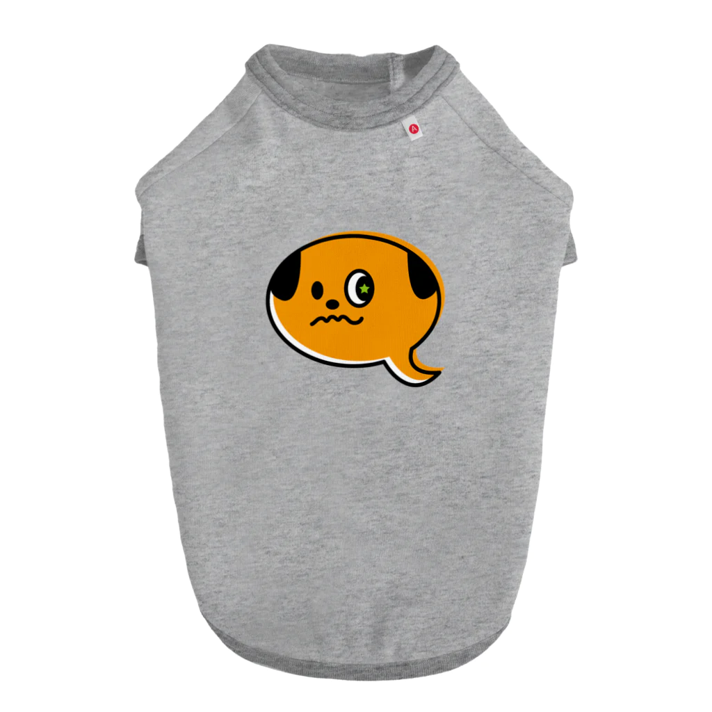 Emimum屋のbubbles dog ドッグTシャツ