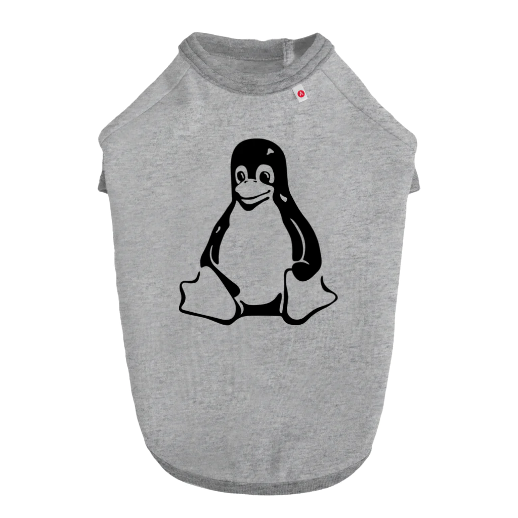 nishidemasamiのTuxくん ドッグTシャツ