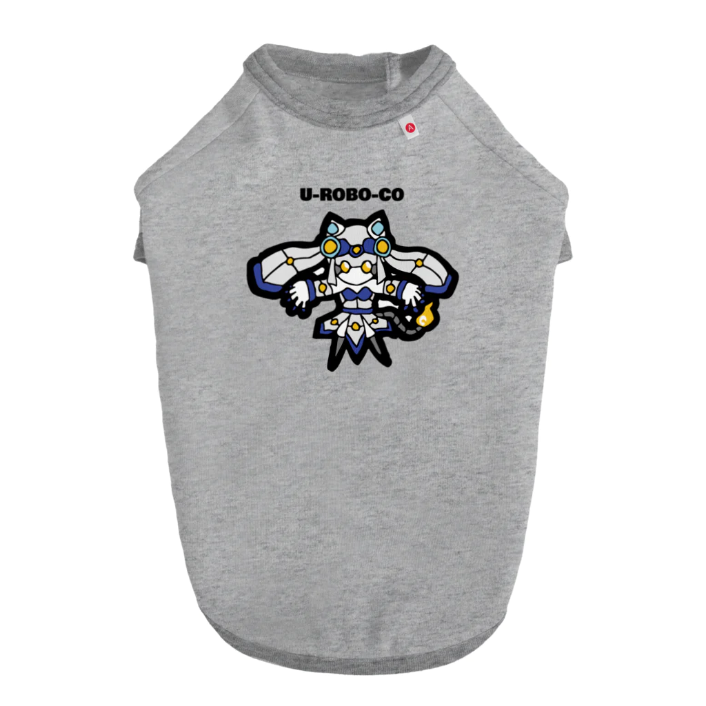 Shinta_garageのUロボ子 Dog T-shirt