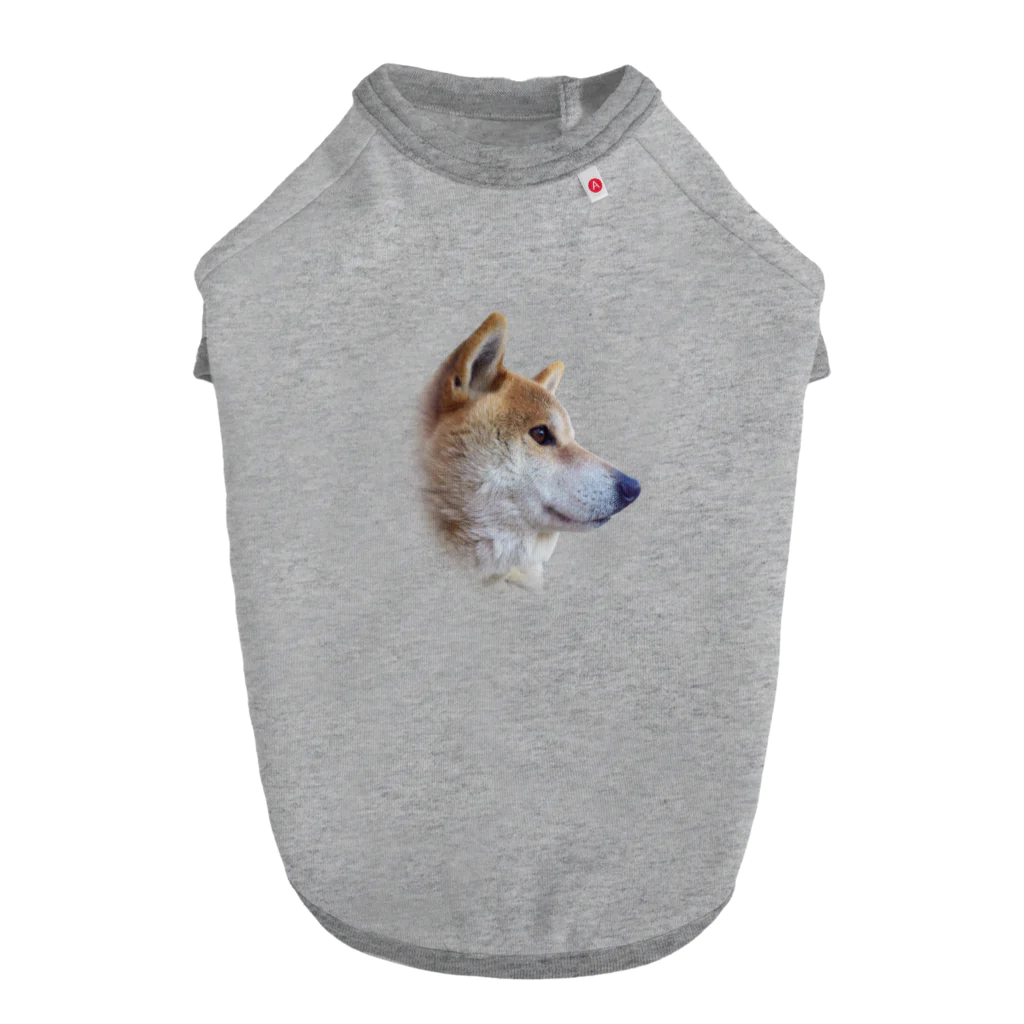 愛犬太郎のグッズの太郎の横顔【柴犬】 ドッグTシャツ