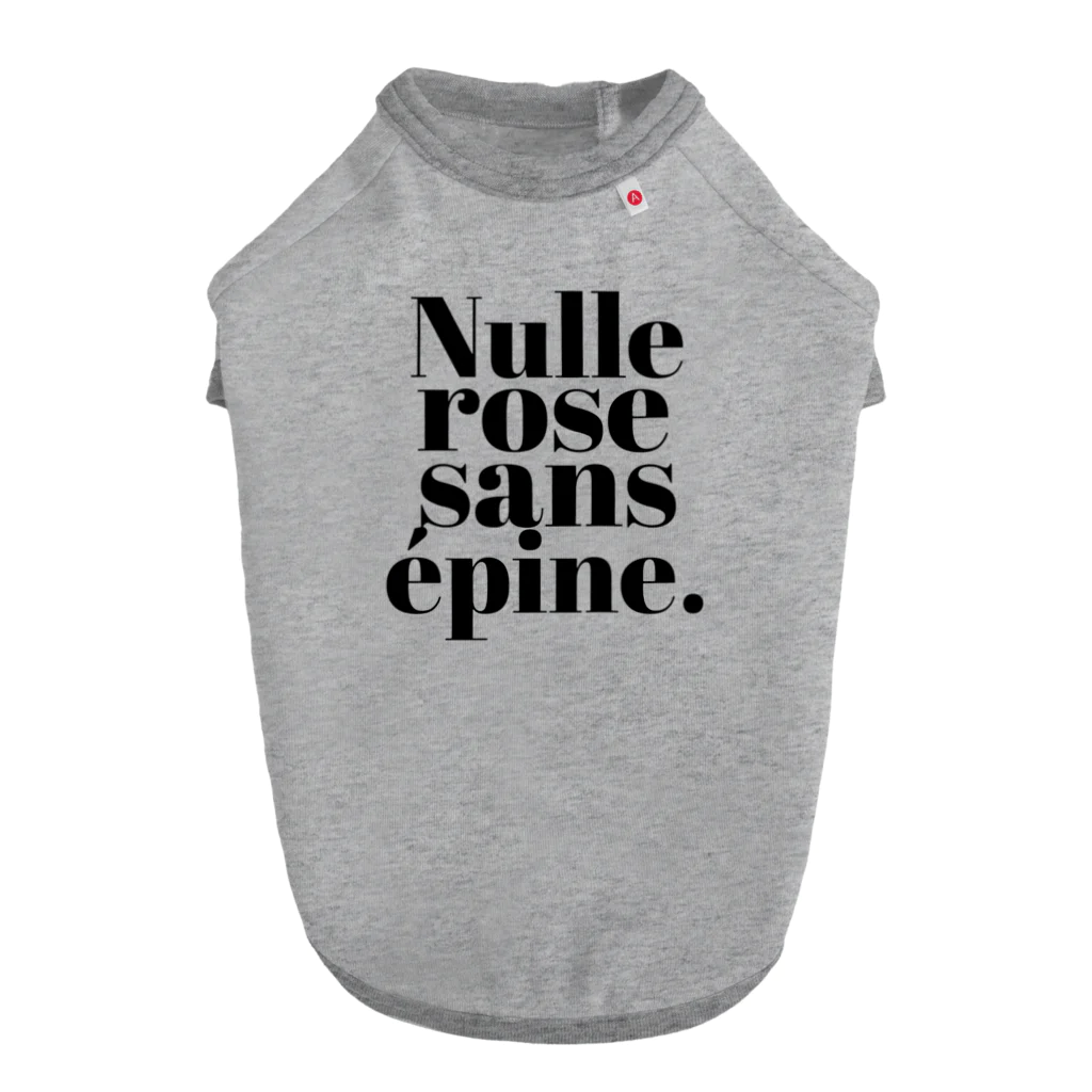 etelineのRose ドッグTシャツ