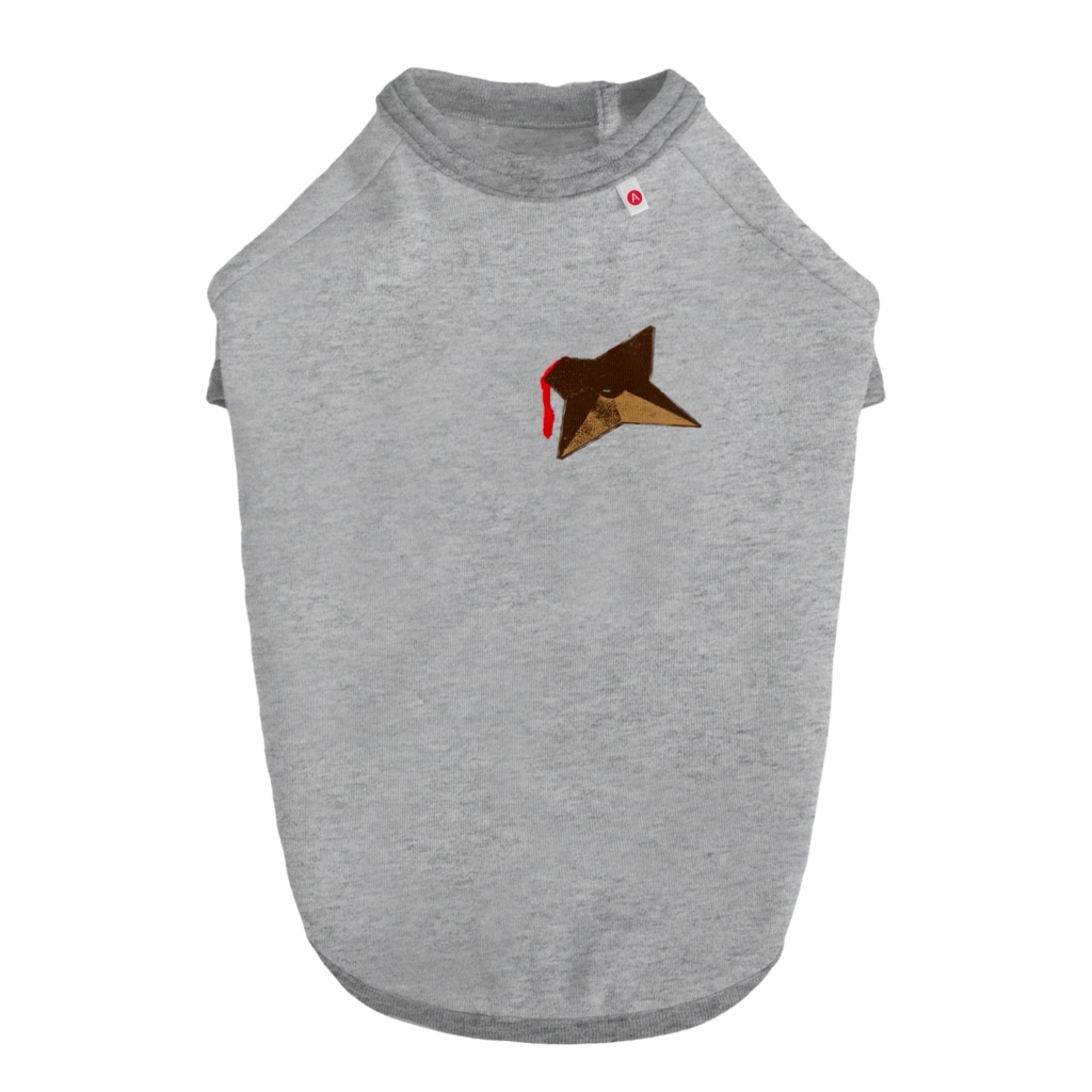 ヨープキャンが気になったのサクッと手裏剣 Dog T-shirt
