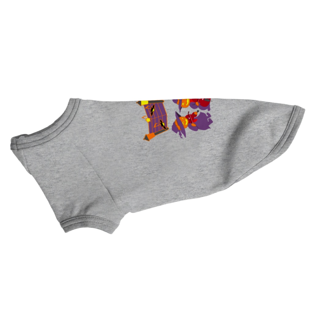 GOODS SHOP【そぞろな小窓】 SUZURI店の【本番まであと何日？】 Dog T-shirt