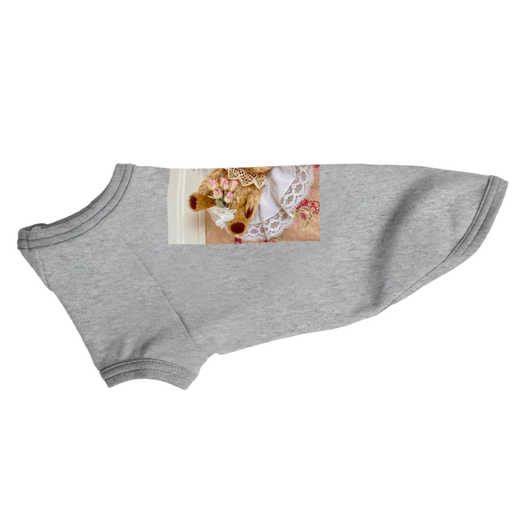 primula_julians_goodsshopの「ころりんくまさん」 Dog T-shirt