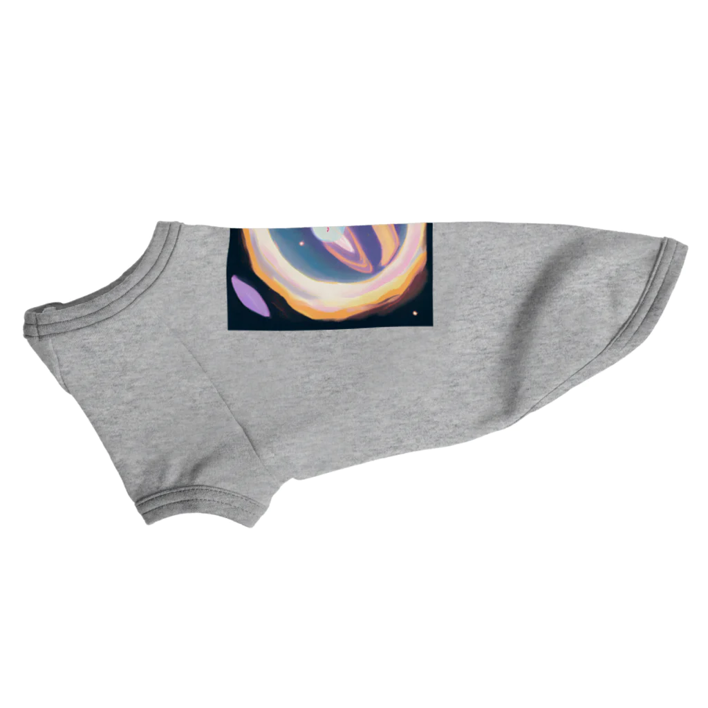 Ruru100のGALAXY Dog T-shirt