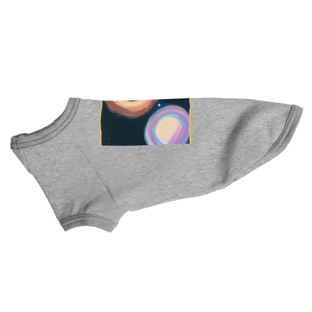 Ruru100のGALAXY Dog T-shirt