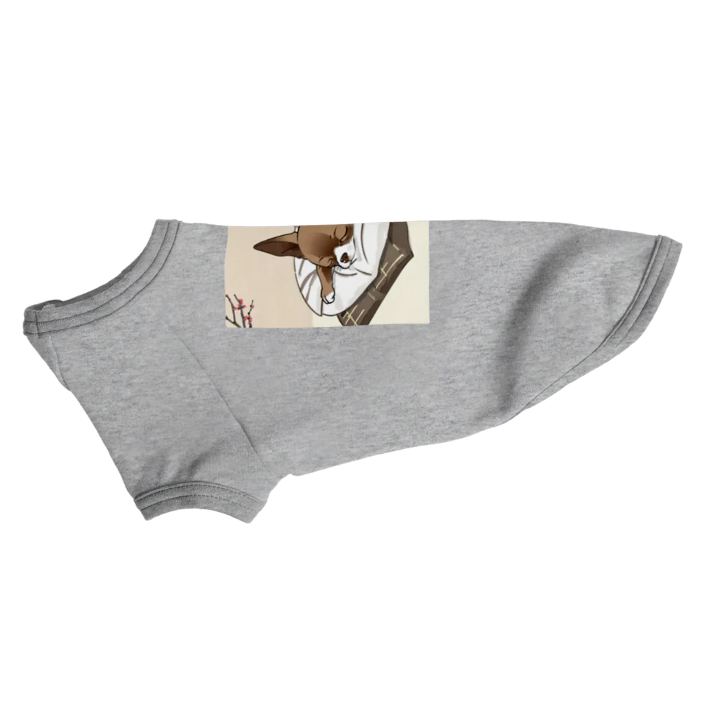 GORIZOのチワワ侍むさし Dog T-shirt