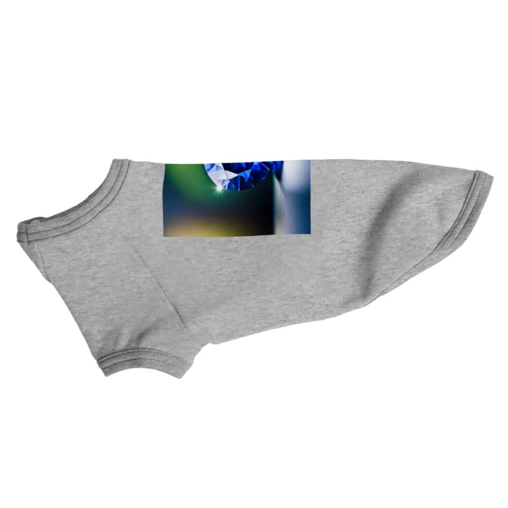 miki_6969のサファイヤの輝き Dog T-shirt