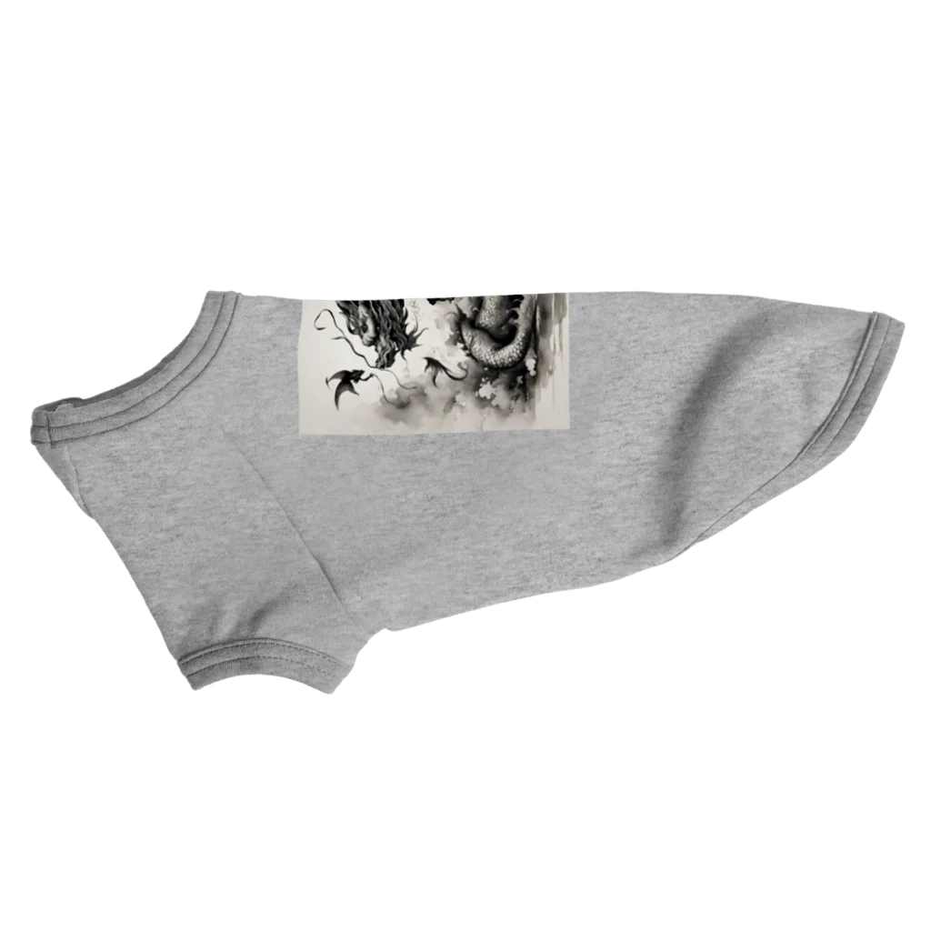 070-7412-0063の舞龍 Dog T-shirt