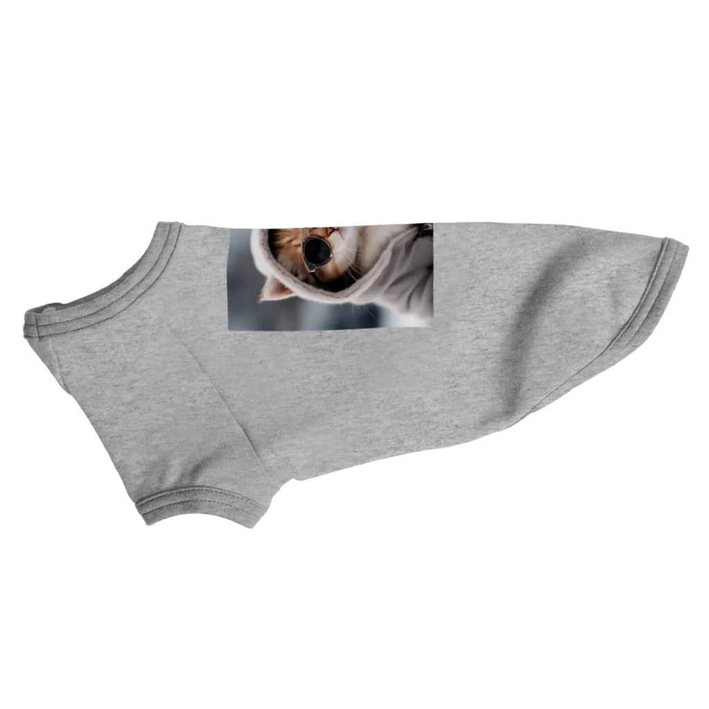 gurasan_nekoのグラサン猫7 Dog T-shirt