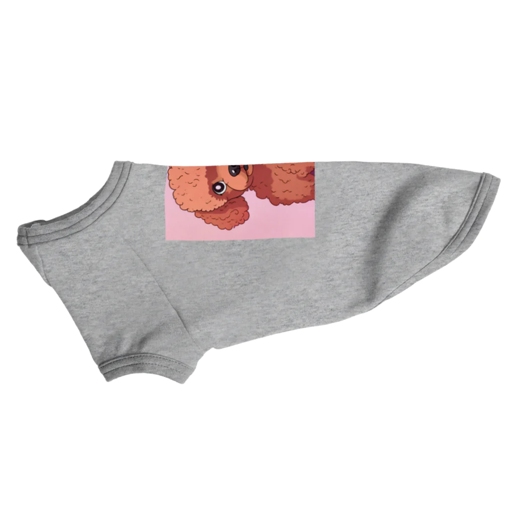 nami123のおしゃれトイプードル Dog T-shirt