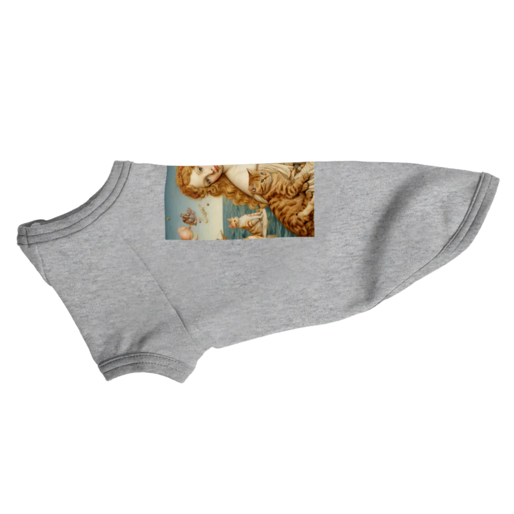 だんのんのボッティチェリのヴィーナスは猫が大好き Dog T-shirt