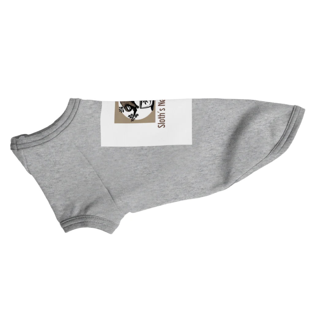 leisurely_lifeのSloth’s Nest Café Dog T-shirt