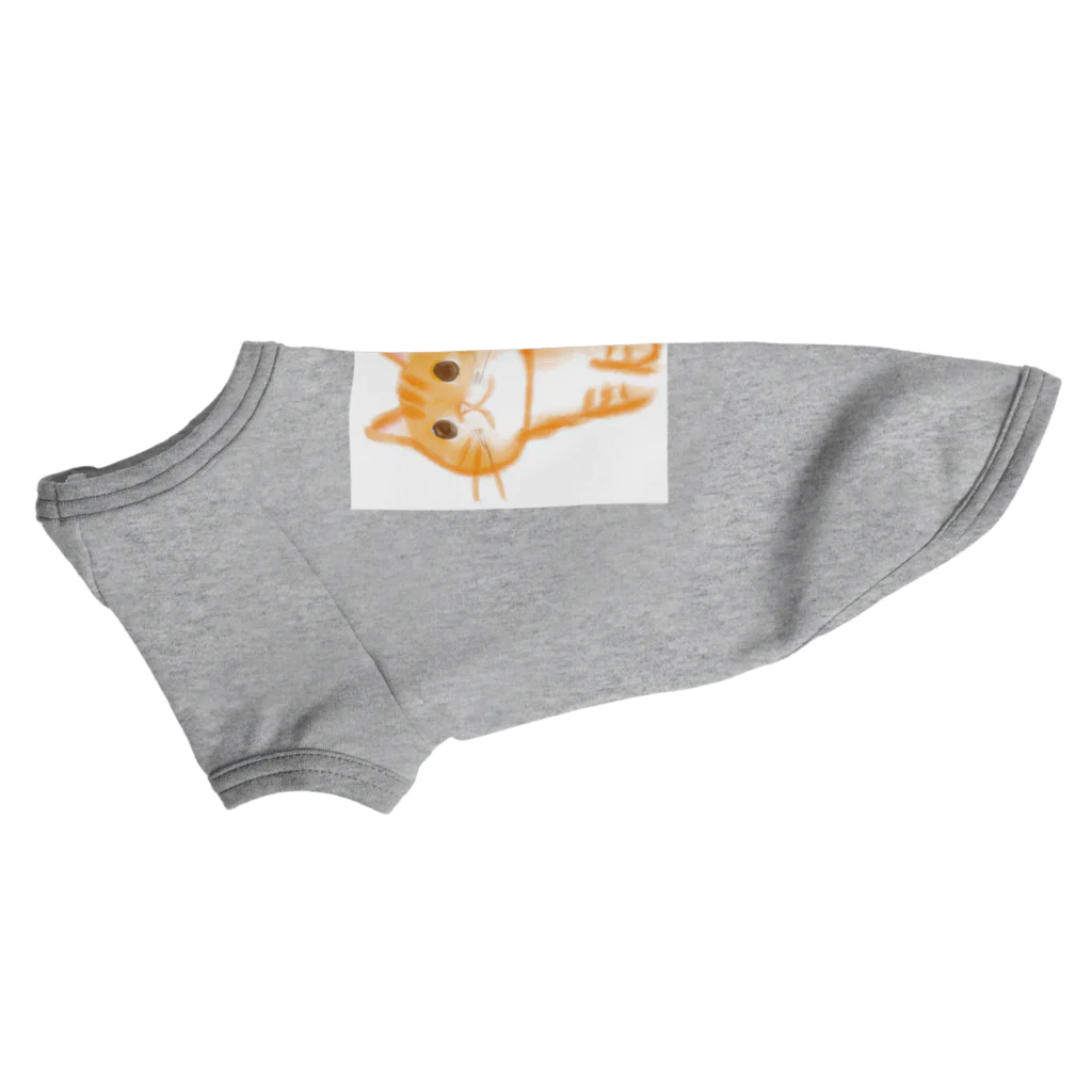 shopアルーニョのキュートなワクワクねこ Dog T-shirt