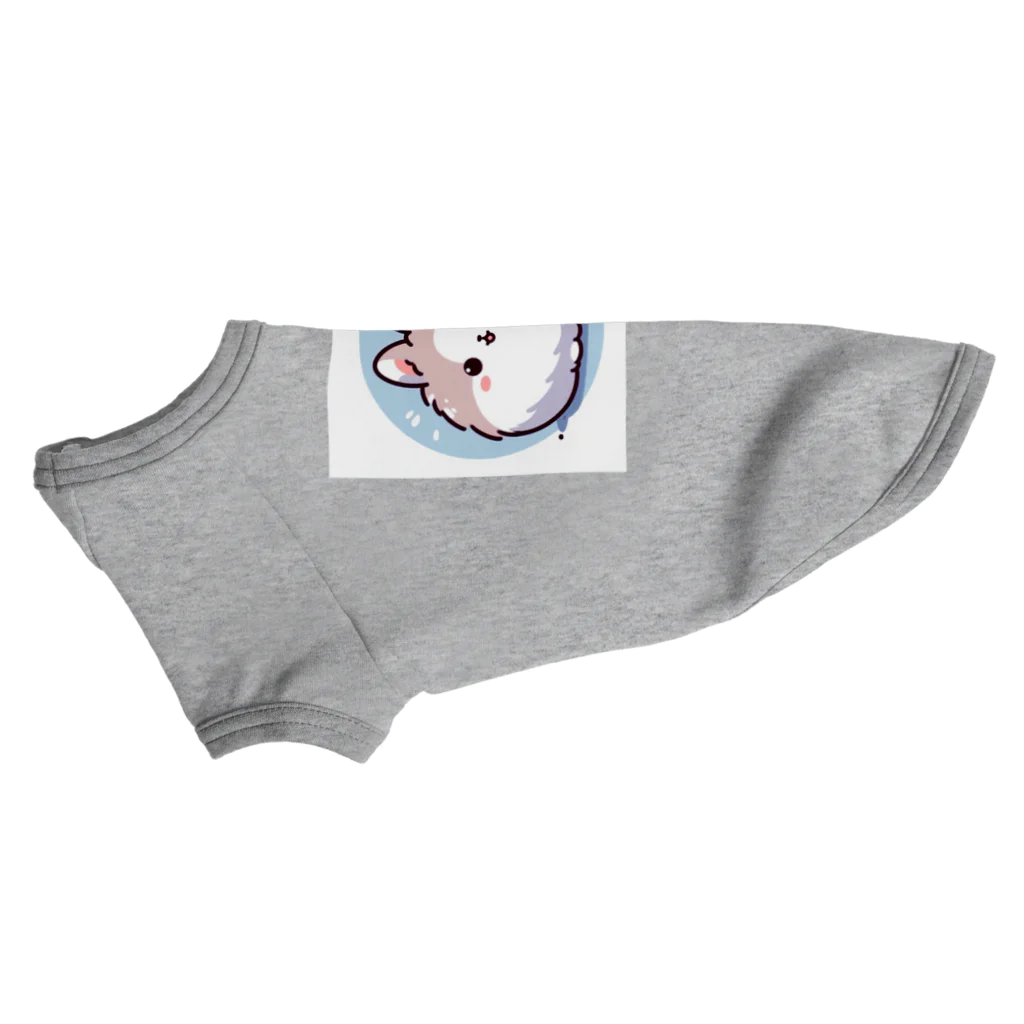 まんまるどうぶつ園のまんまるどうぶつ園 うさぎ Dog T-shirt