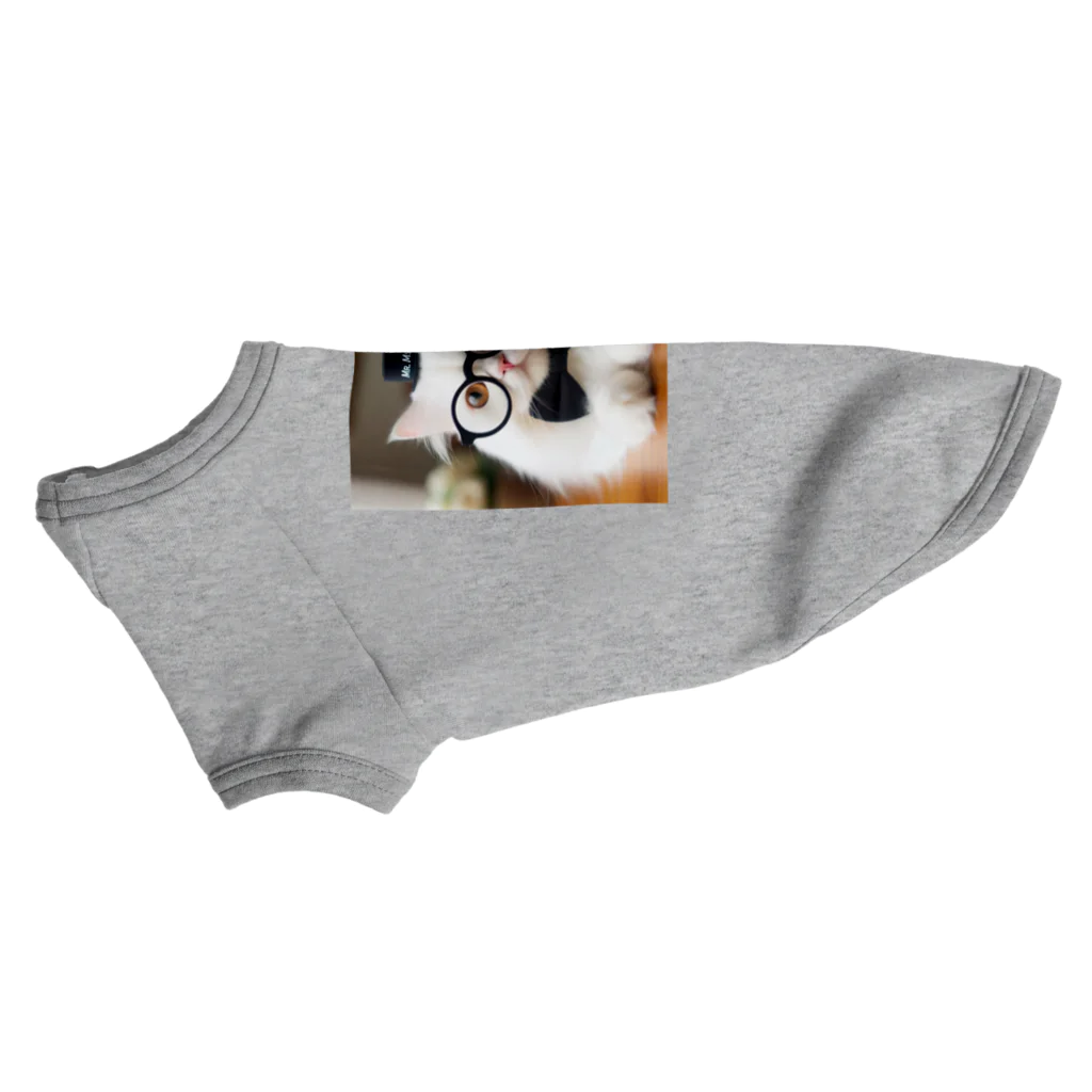 ai-AIの猫教授 Dog T-shirt