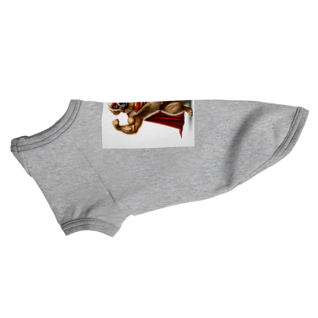 ROROAの無敵のヒーロー犬 Dog T-shirt