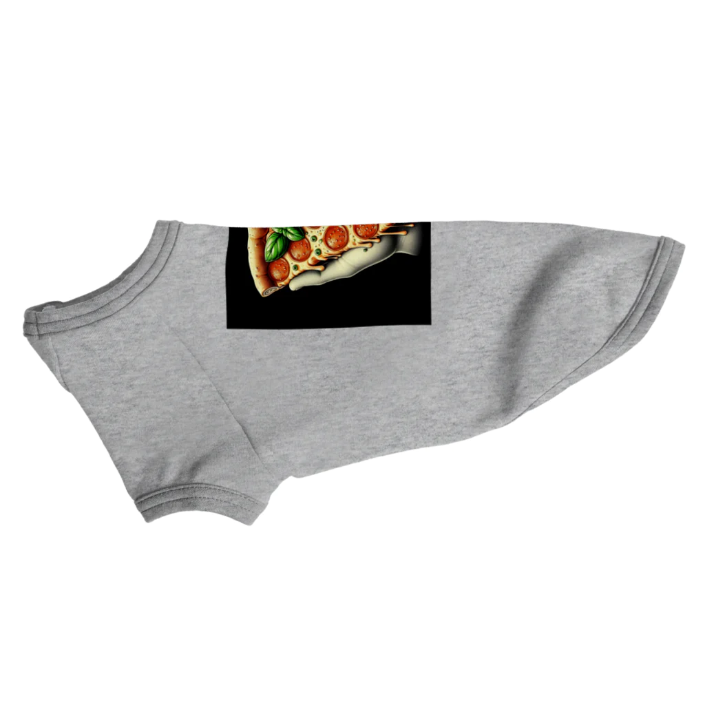 yuriseのおしゃれなpizzaのグッズ Dog T-shirt