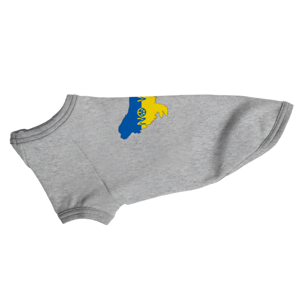 Familyの🇺🇦ウクライナ緊急チャリティー🇺🇦キャバリア Family＊cavalier_NoWar ドッグTシャツ