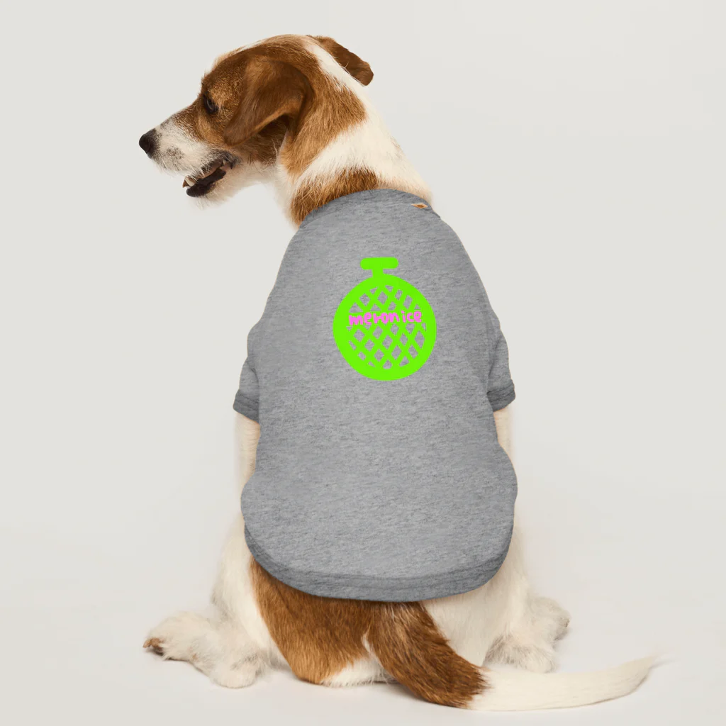 くまのや　kumanoyaのメロンのアイス Dog T-shirt