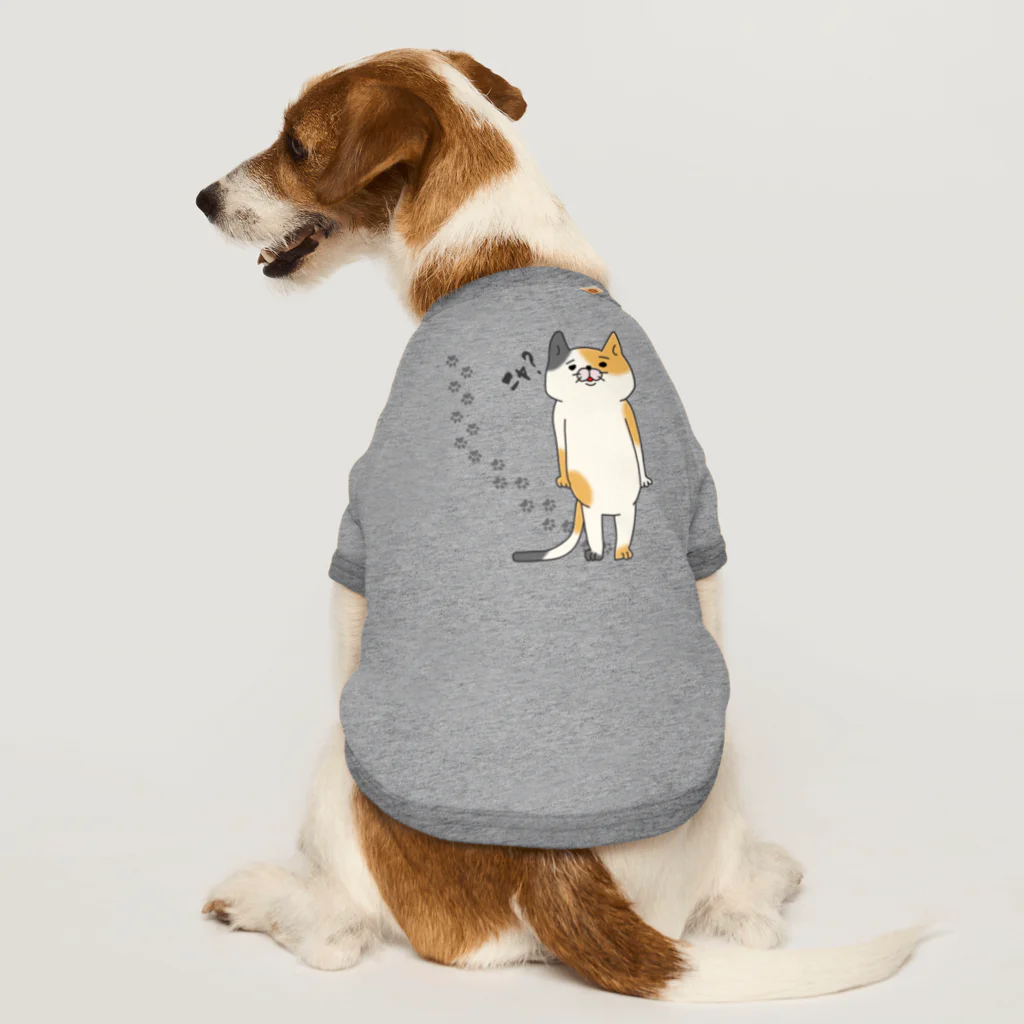 Ａ’ｚｗｏｒｋＳのらくがきミケさんお散歩中 Dog T-shirt