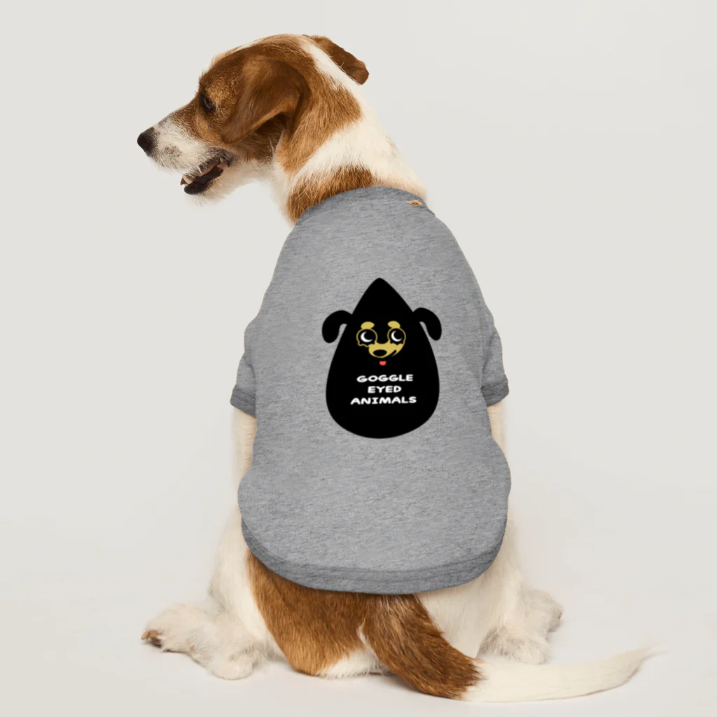 mana_shopのDROP DACHSHUND_female Dog T-shirt
