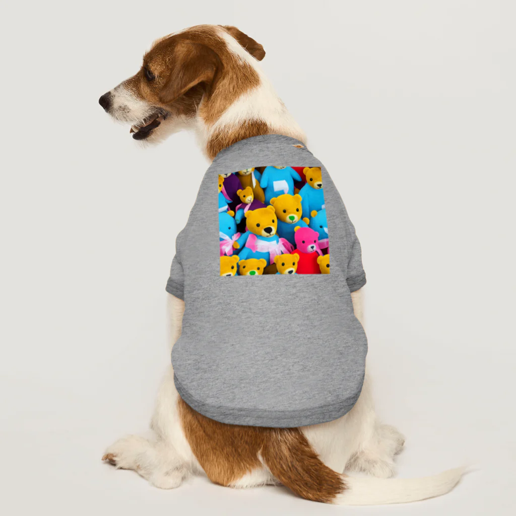 ミラくまのくまさんがたくさん Dog T-shirt