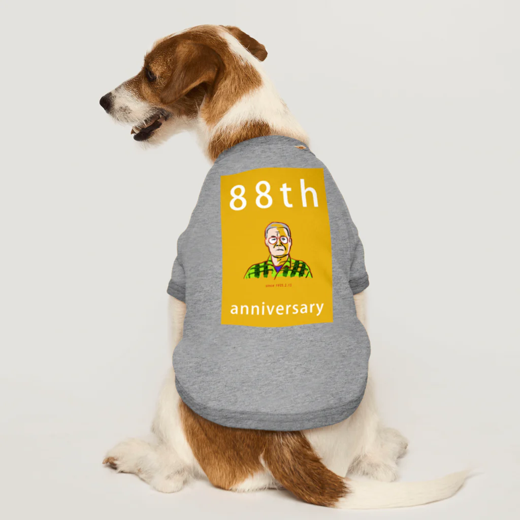 アラフラオオセの88th anniversary limited item ドッグTシャツ