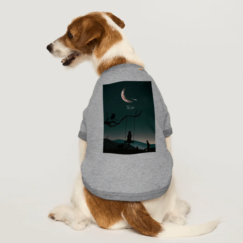 Atelier Promenade De ChatのNoir World  ~fantasy~ Dog T-shirt