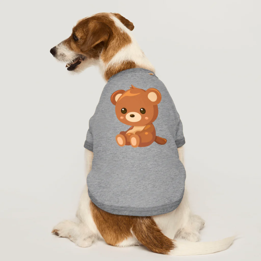 monamona1115の犬用 小熊  服 Dog T-shirt