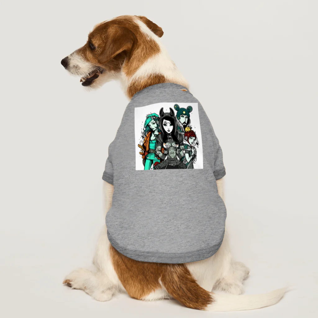 Bonten999のMs.L Dog T-shirt