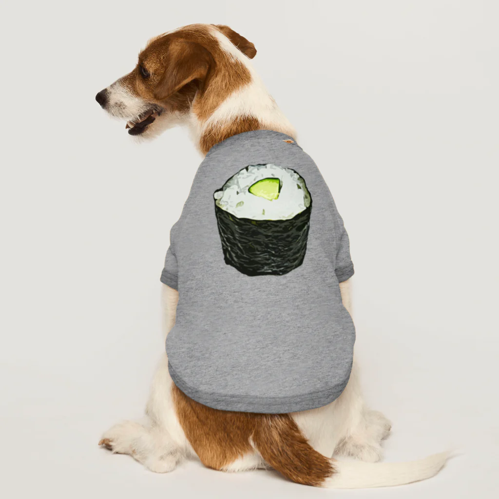 脂身通信Ｚのお寿司_巻き寿司_かっぱ巻き_230618_999999 Dog T-shirt