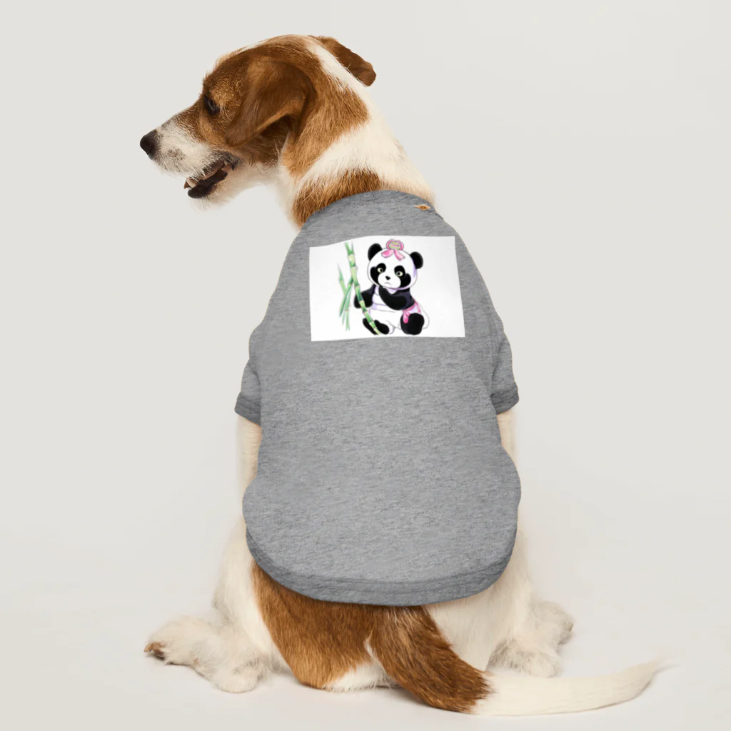 KaSumi's shopのかぐやパンダ姫 Dog T-shirt