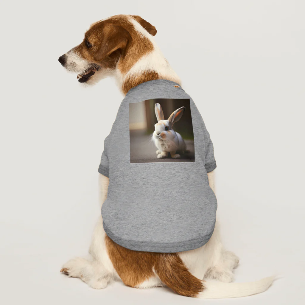 ニコニコマーケットのうさちゃん① Dog T-shirt