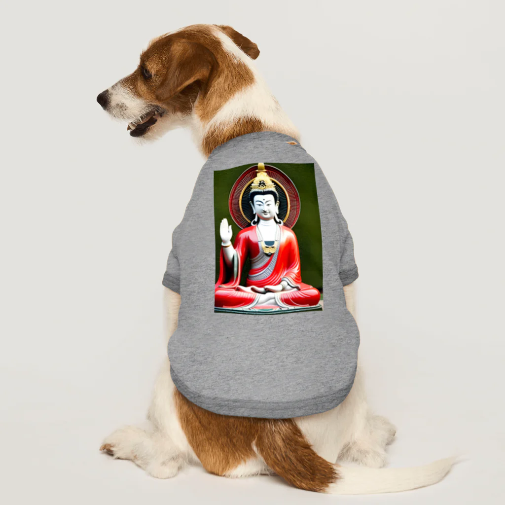 Ikaponneの妙法蓮華経観世音菩薩普問品 Dog T-shirt